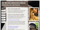Desktop Screenshot of meubelmakerscursus.nl